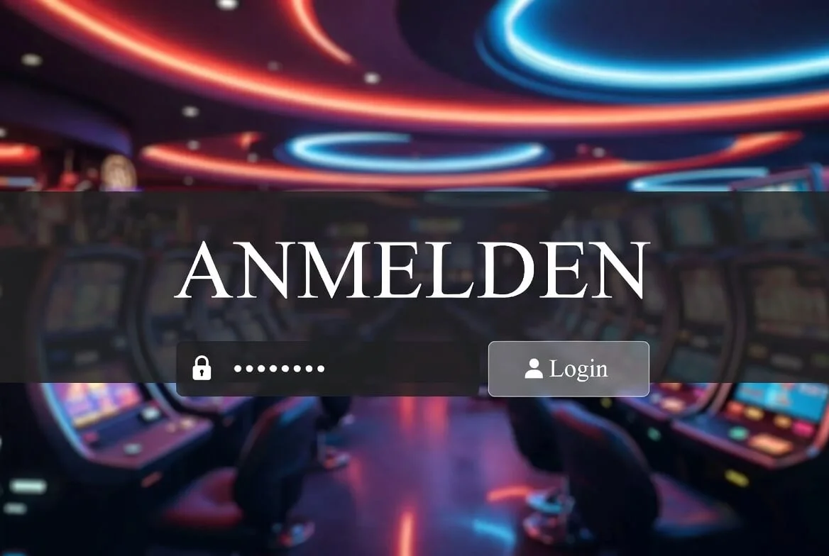 Beef Casino Login-Maske mit E-Mail und Passwort